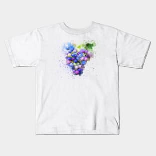 Grape Splash Kids T-Shirt